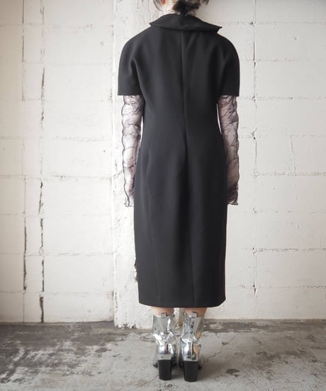 JIL SANDER Asymmetric Dress BK