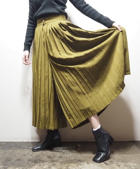 Pleated Wide Pants KA