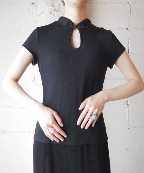 Lame Mix s/s Peekaboo China BK