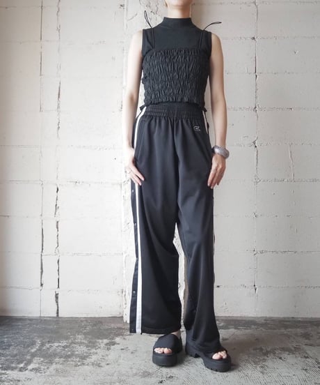 ORFEO REMAKE Shirring Bustier BK