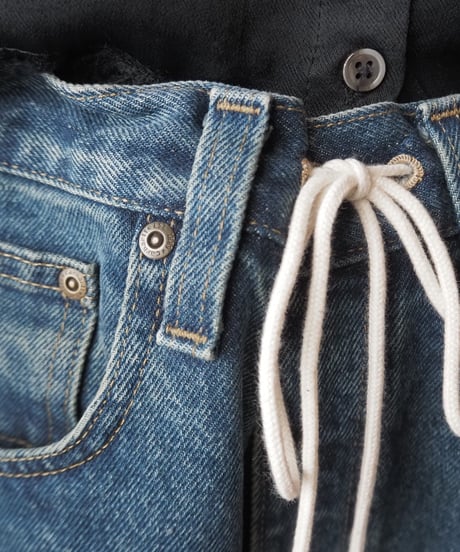 REMAKE Carhartt Drawstring Crashed Denim NV