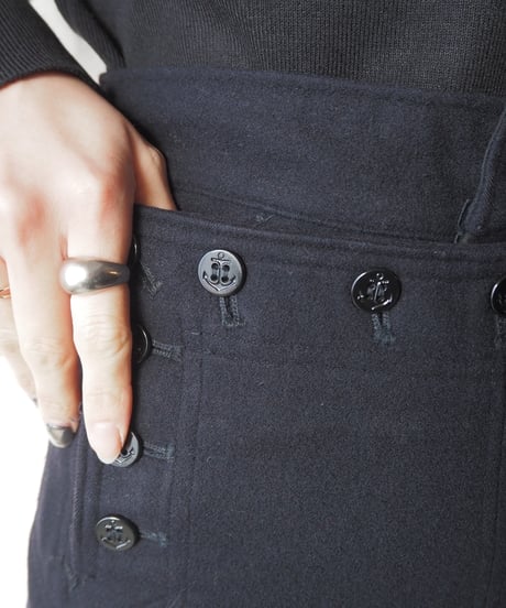 Back Laceup Sailor Pants BK