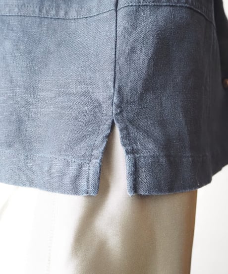 NORTON Linen Shortsleeve Shirt BK