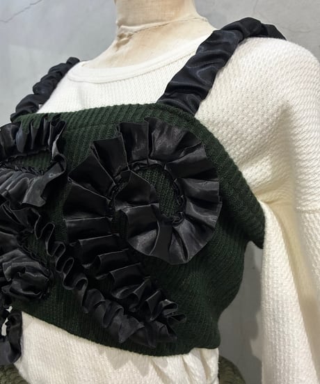 REMAKE Command Knit Frill Bustier KA