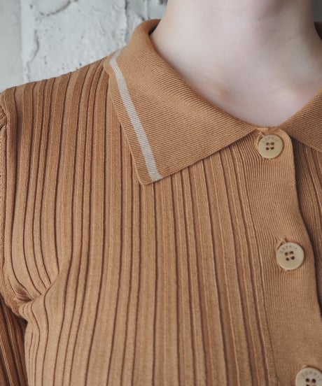 ESPRIT Polo Knit Cardigan LBR