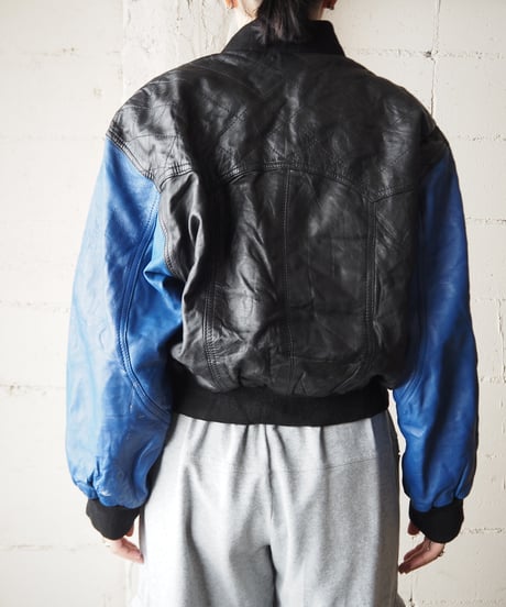 Bicolor Leather Jacket BKBL