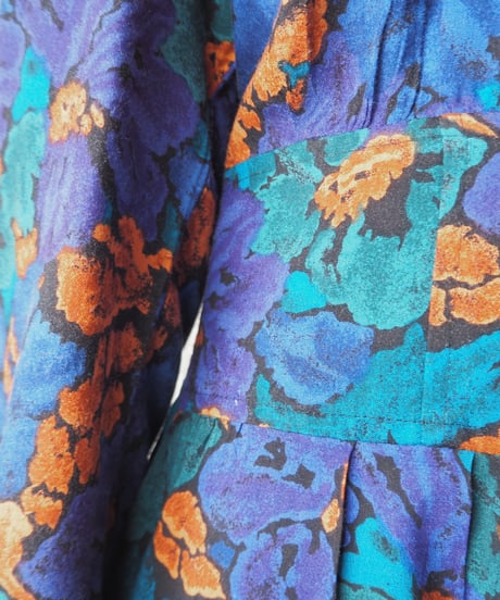 Karin Steuens Flower Pattern Dress PUR OR