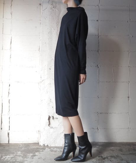 Dolman Sleeve Design Dress BK