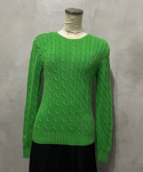 Ralph Lauren Cable Cotton Knit LGN