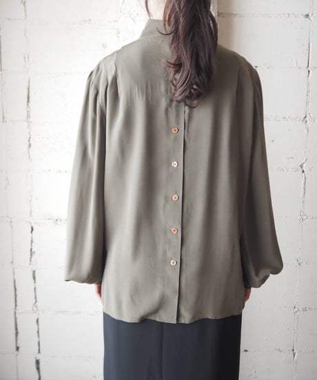 Volume Sleeve Design Blouse KA