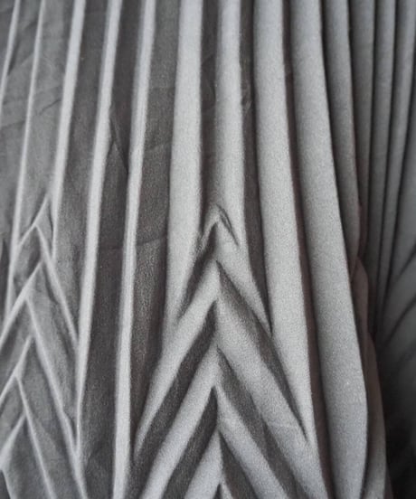 Design Pleated Easy Skirt BK
