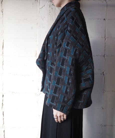 Dolman Sleeve Pattern Jacket NVBK