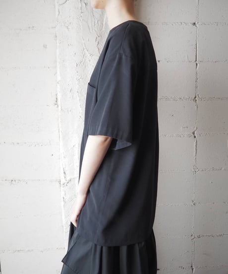 Pocket Pullover Shirt BK