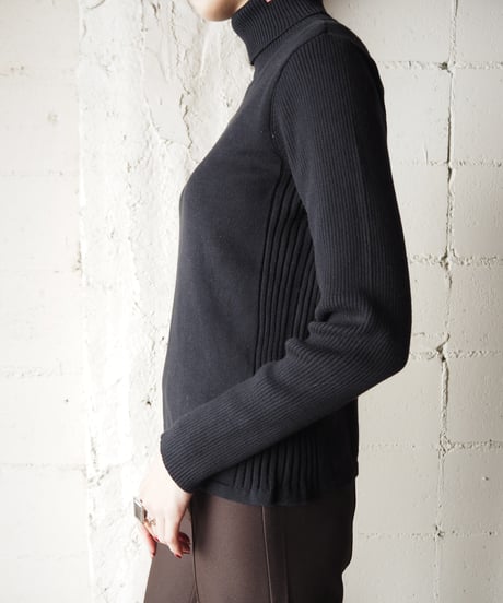 RALPH LAUREN Turtle Neck Knit BK