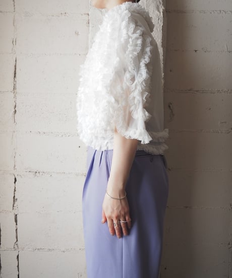 1970's Frill Lace Jacket WH