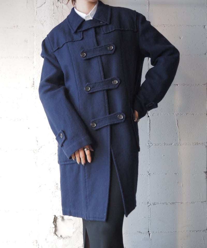 Comme des Garçons Short Duffle Coat COMME des GARÇONS SHIRT Duffle Coat BL | Orfeo