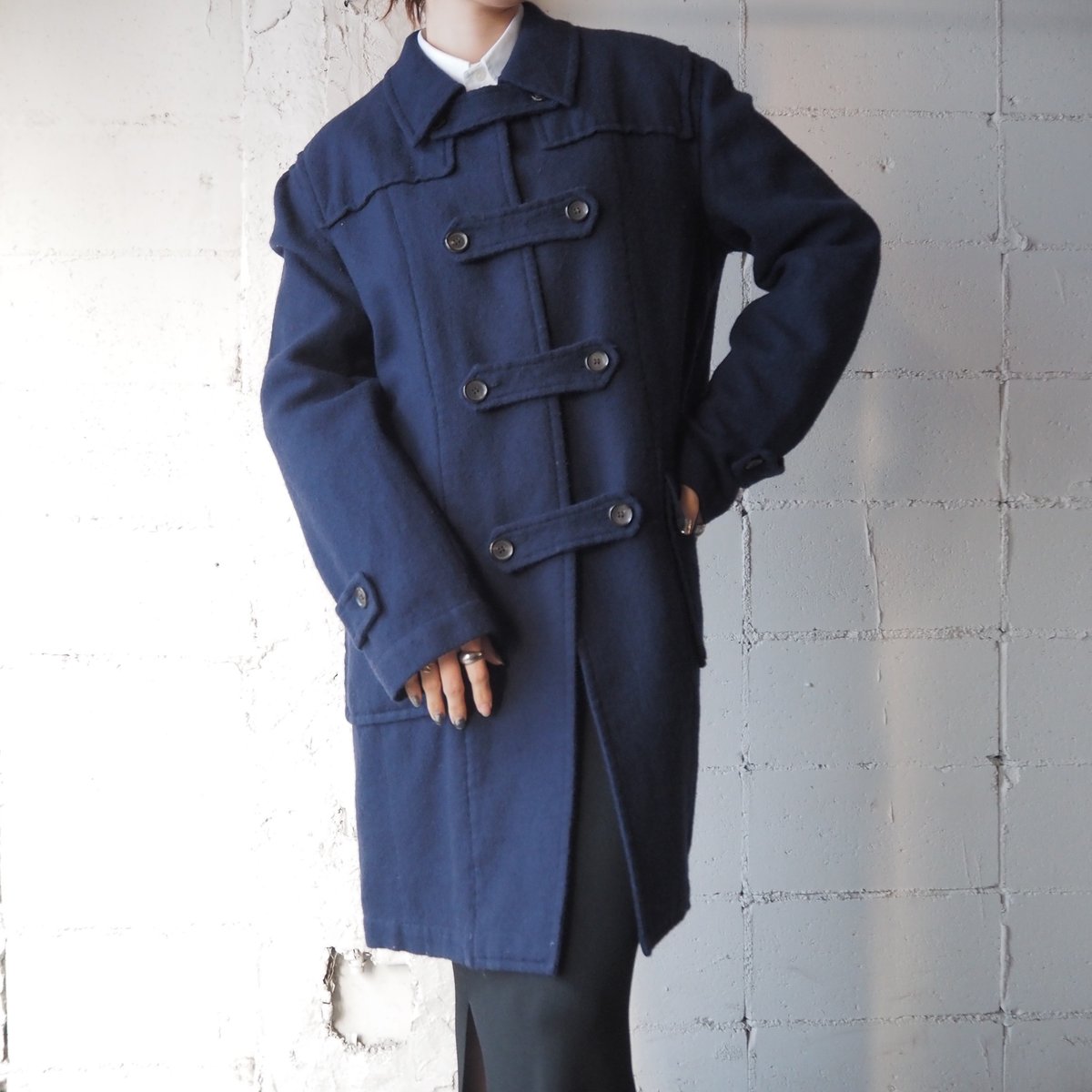 COMME des GARÇONS SHIRT Duffle Coat BL | Orfeo