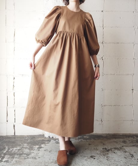 Volume Sleeve Dress CM
