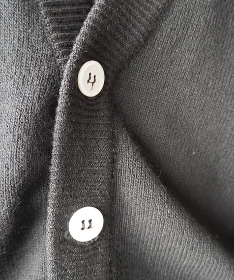 Cashmere Vneck Cardigan BK