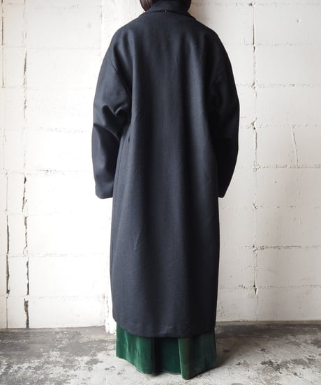 Wide Silhouette Chester Coat BK