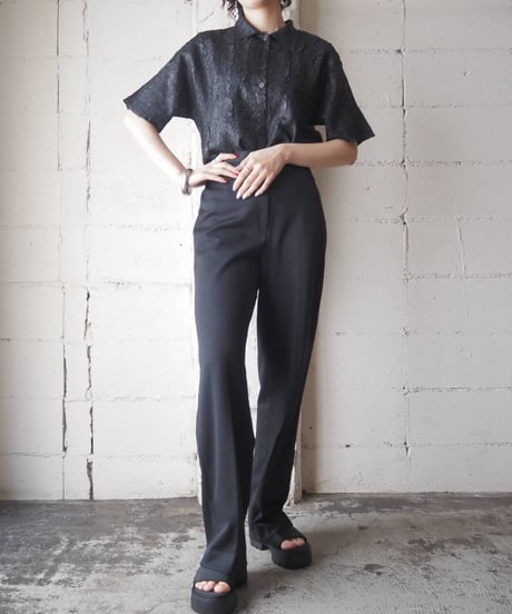 Shortsleeve Popcorn Shirt BK