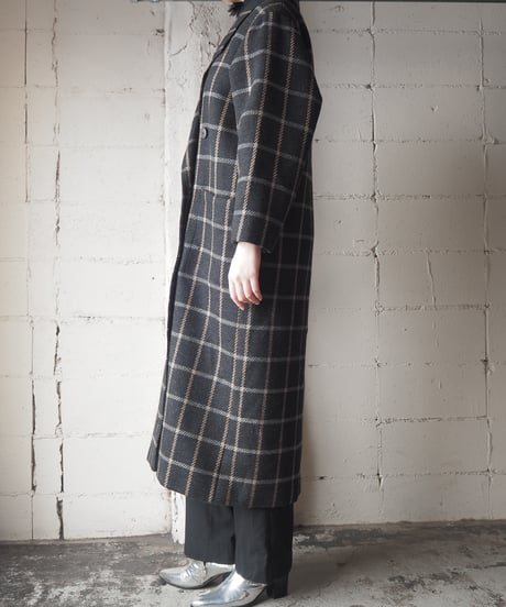 1980's harvé benard Check Long Chester BK PI BE