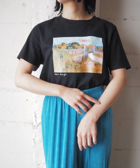 Van Gogh ART IS BEAUTY Tee BK