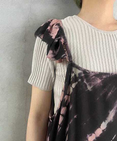Tiedye Tiered N/S Dress BRPI