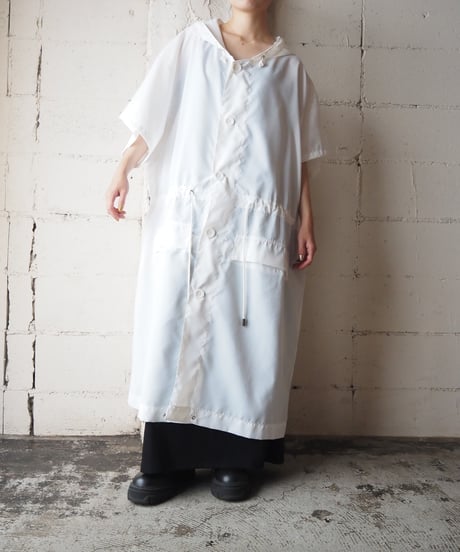 Short Sleeve Snow Camouflage Parka WH