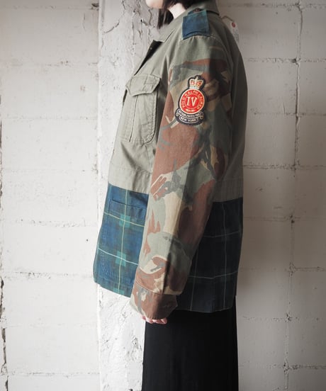 POLO RALPH LAUREN Crazy Pattern Military Jacket KA
