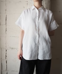 LAUREN RALPH LAUREN Short Sleeve Linen Shirt WH