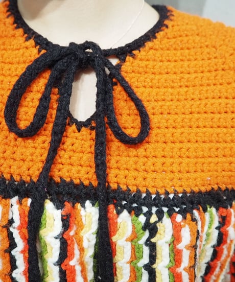 Vivid Collor Pattern Knit OR