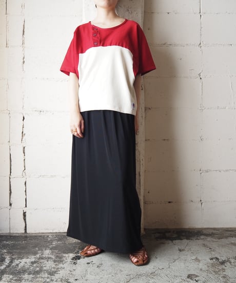 1980's RUSSELL Bicolor Football Tee IV RE