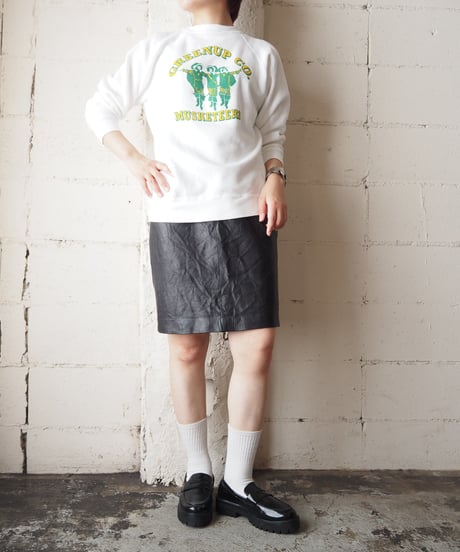 GREENUP CO Print Sweat WH