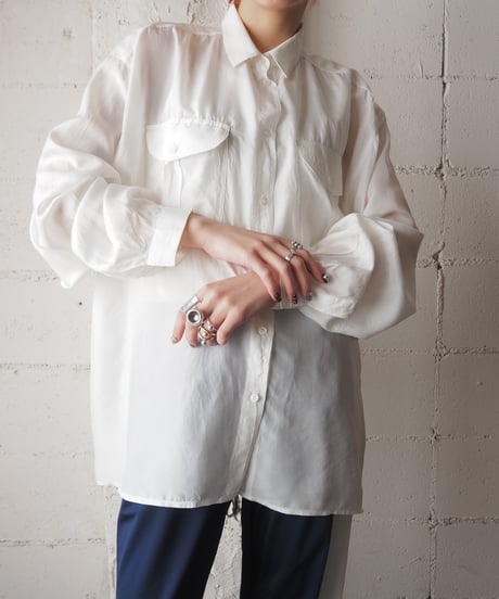 Silk Basic Shirt WH