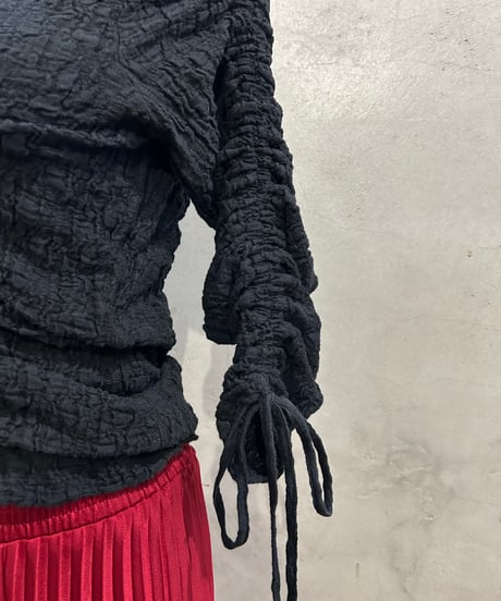 BIMBA Y LOLA Drawstring Design Tops BK