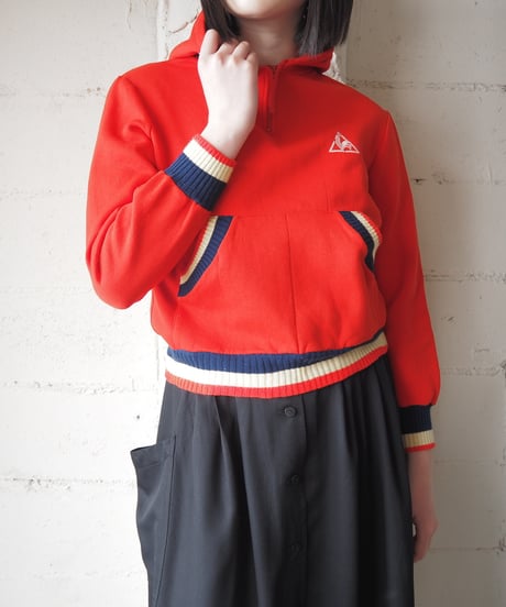 1970-80's Lecoq Half Zip Hoodie RE
