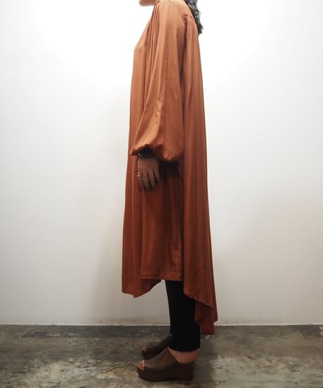 Wide Silhouette Shirt Dress OR