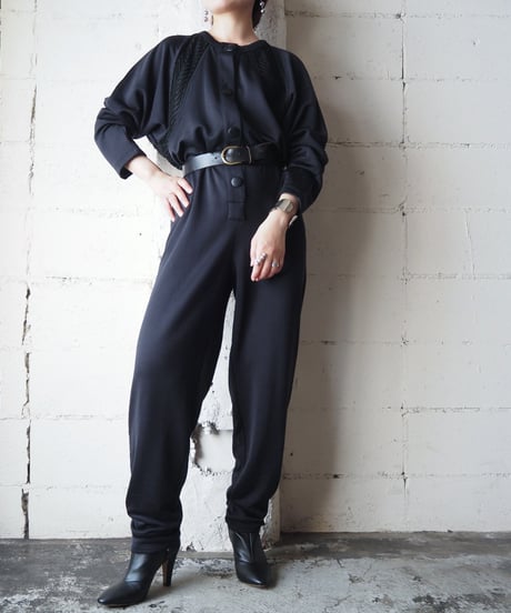 Crochet Design Jumpsuit BK
