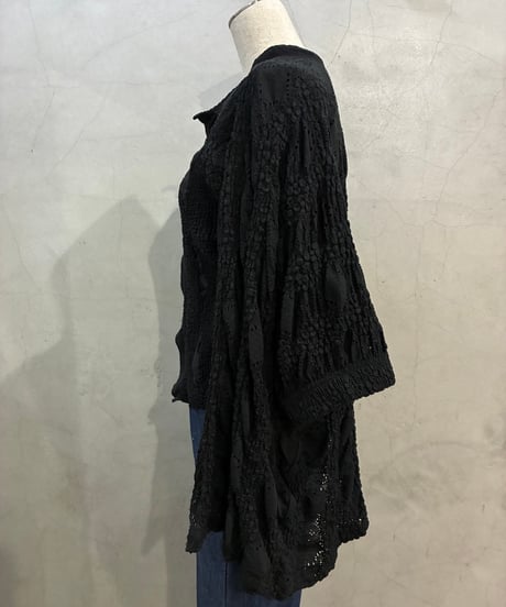 JILSANDER Textured Asymmetric Design Tops BK