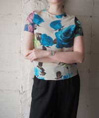 shakuhachi Floral Silk Top IV
