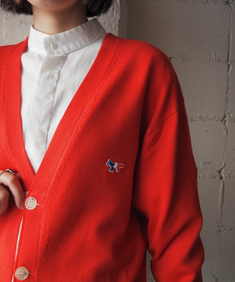 MAISON KITSUNE One Point Cardigan RE | Orfeo