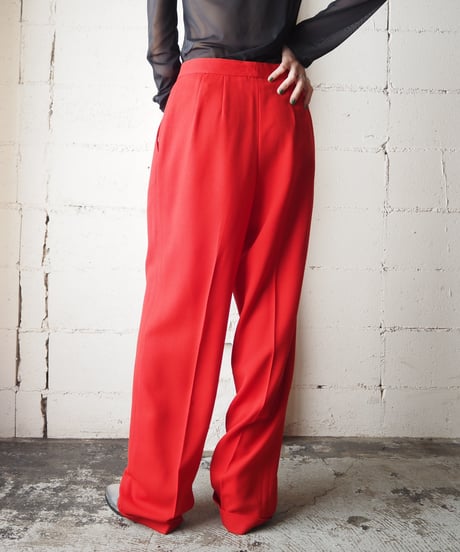 Plane Tuck Pants RE