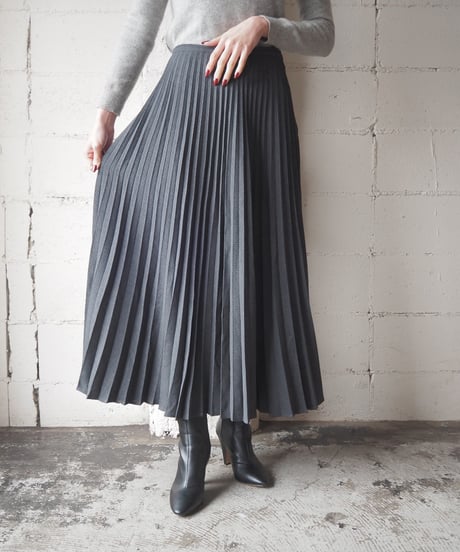Accordion Pleats Skirt GR