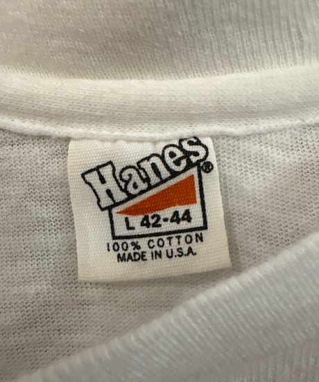 1980's Hanes WWCW101.7 FM Tee WH