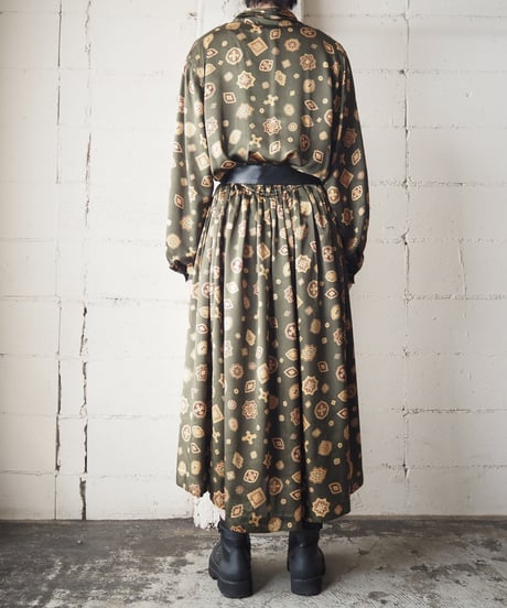 Pattern Shirt Dress GNBE