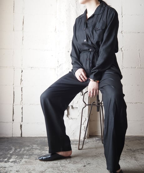 Shirt Jumpsuit BK