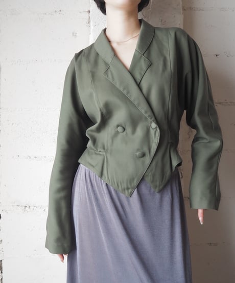 Rebecca Malone Double Breasted Cropped Jacket KA
