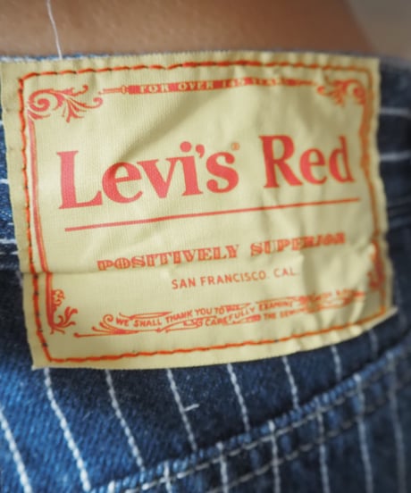 Levi's RED Stripe Wide Denim Pants NV