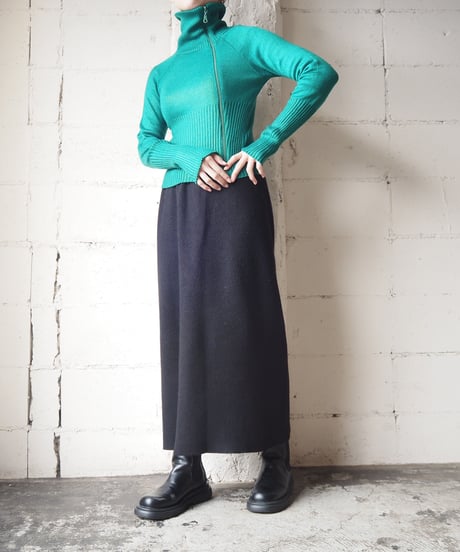 Asymmetric Zip Sweater GN